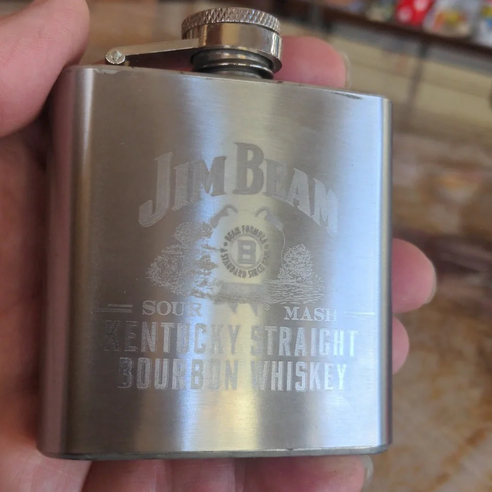 Jim Beam Whisky Flask